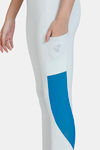 Zelocity High Rise High Quality Stretch Leggings - Dawn Blue — thumbnail 5